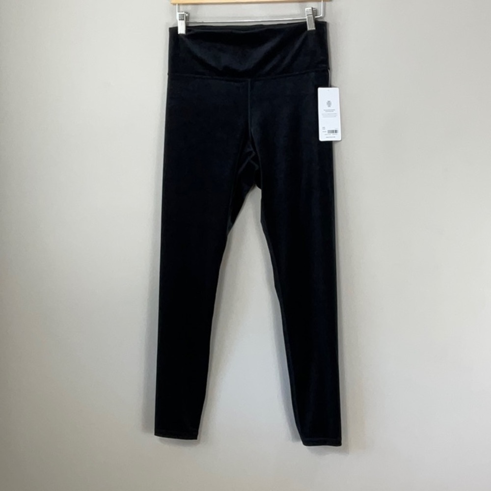 Athleta Elation Velvet Tight black